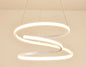 Modern Circular LED Pendant Light (WH 2021-0304-TC)