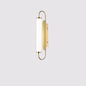 Sleek Brass and Opal Glass Wall Light (WH 2024-12-21-TC)