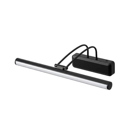 Modern Black LED Mirror Light with Dual Curved Arms – 8W (WH 25ML-01-BK-TC)