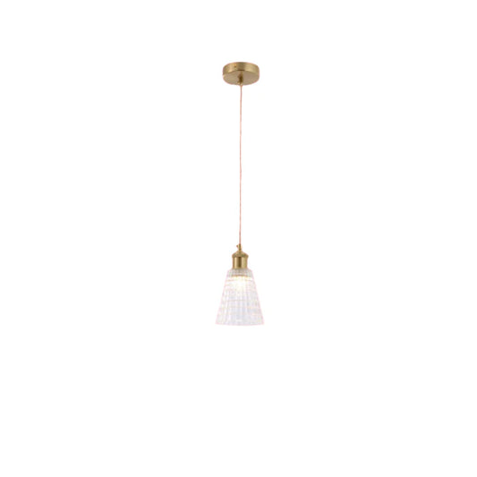 Prism Glow Pendant Light 1*E27 (PL 2024-02-GL-CL)