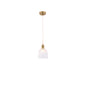 Mosaic Crystal Glass Pendant Light 1*E27 (PL 2024-16-GL-CL)