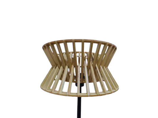 Floor Lamp E27 - Modern Wood Design E27 (PL 1106-1F)