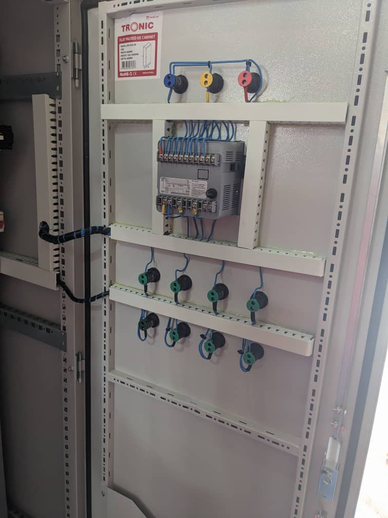 Automatic Power Factor Correction 100 KVAR 8 Steps