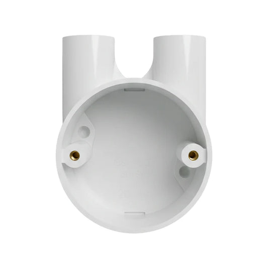Junction Box 20mm Uway – White (CP UWAY-20-WH)