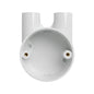 Junction Box 20mm Uway – White (CP UWAY-20-WH)