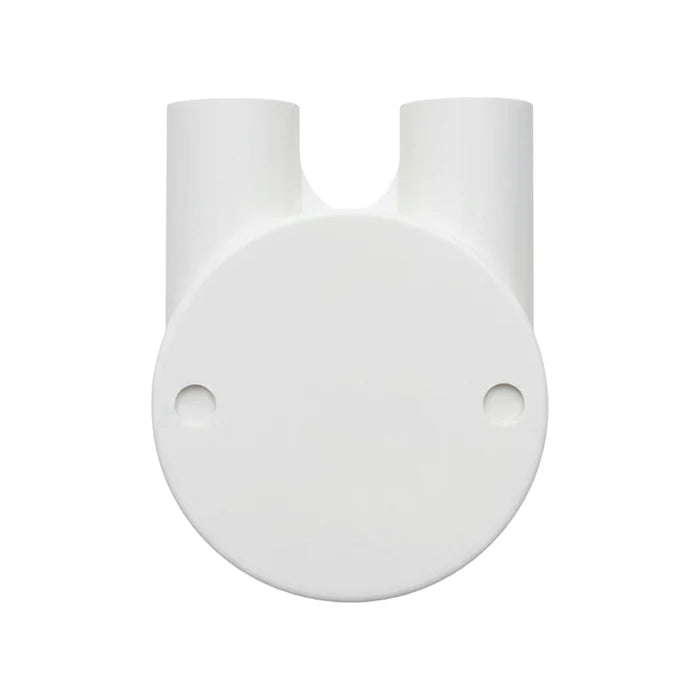 Junction Box 20mm Uway – White (CP UWAY-20-WH)