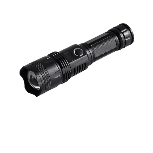 Rechargeable LED Flashlight – 1200 Lumens, Zoom & Power Indicator (TO 1200-02)